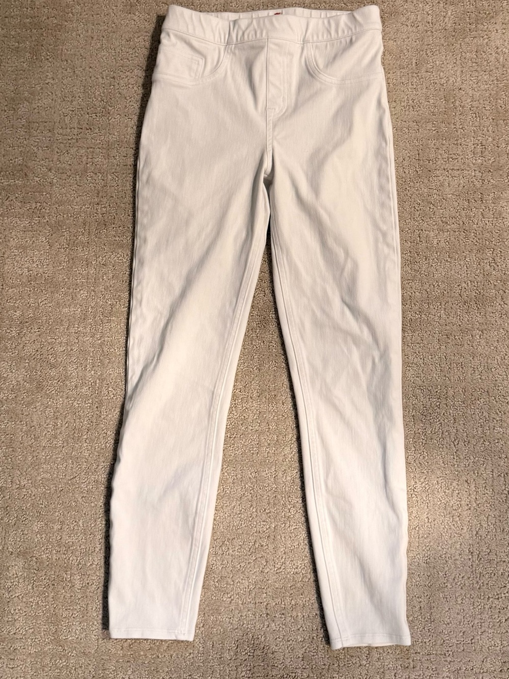 SPANX Women’s White Skinny Jeans Pull On White Size S
